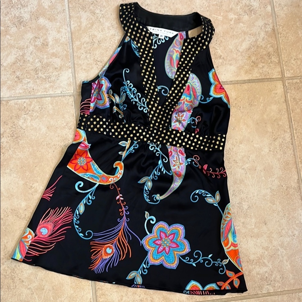 Trina Turk silk top